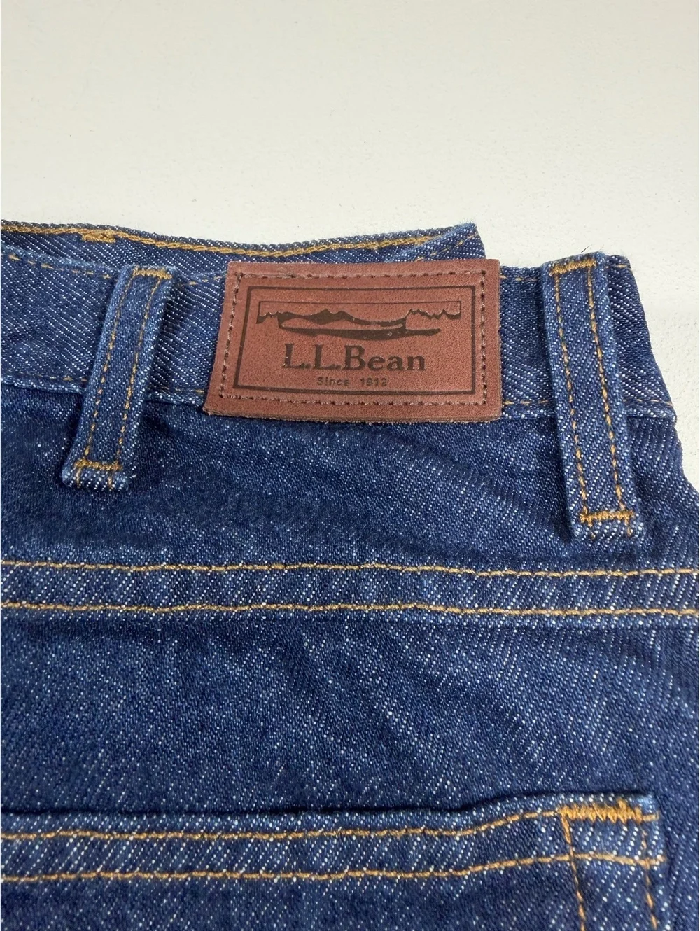 LL Bean Classic Fit Jeans Men’s 34x34 Dark Wash Straight Leg NWT